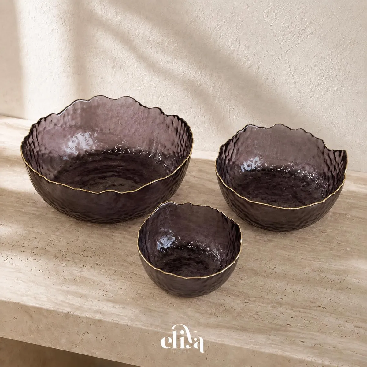 Three-Color Glass Set