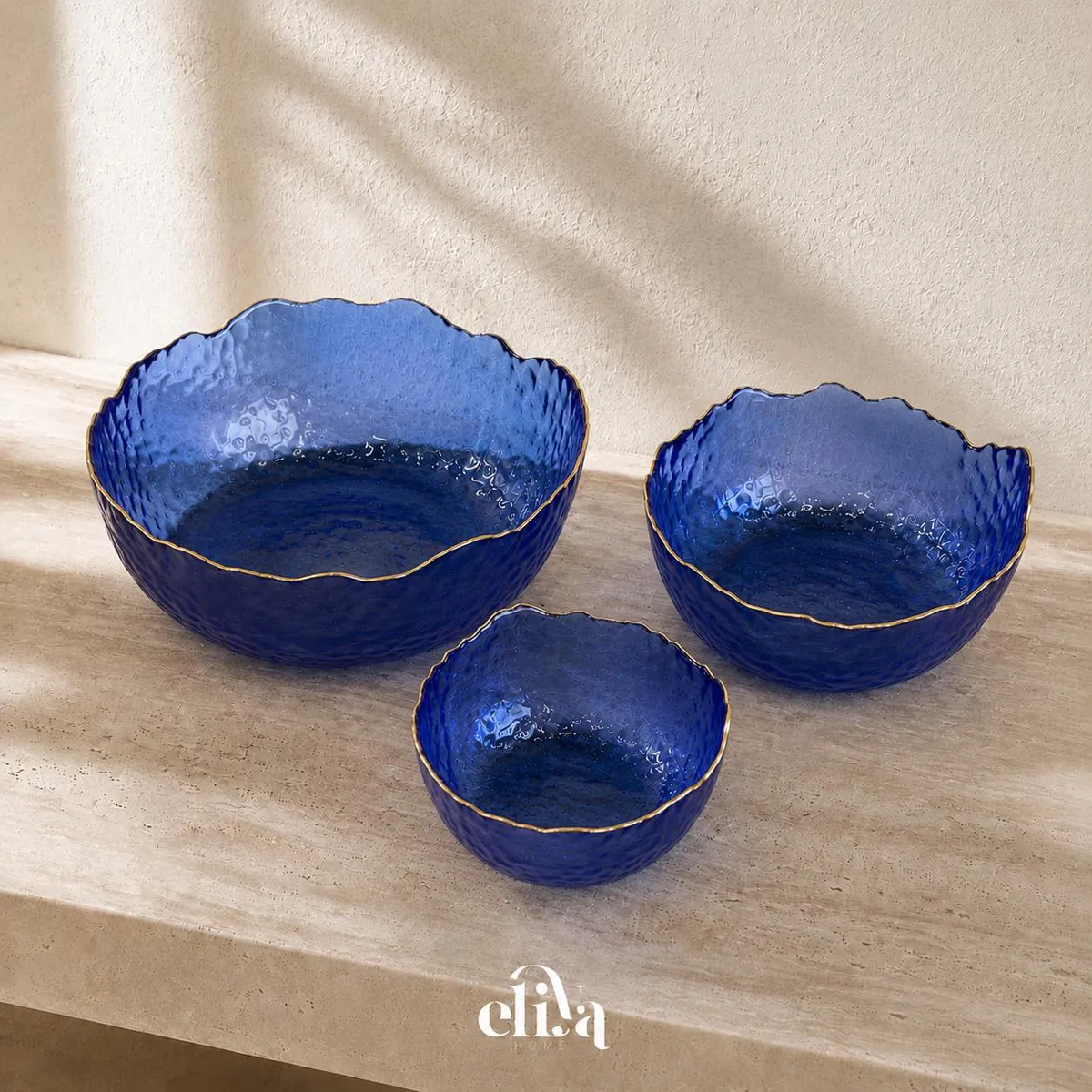 Three-Color Glass Set