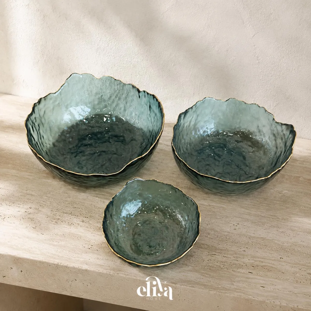 Three-Color Glass Set
