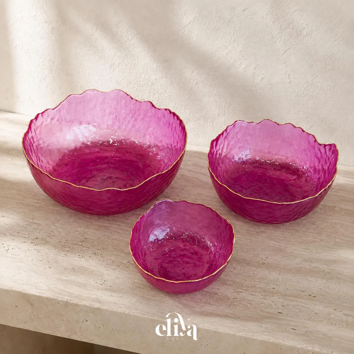 Three-Color Glass Set
