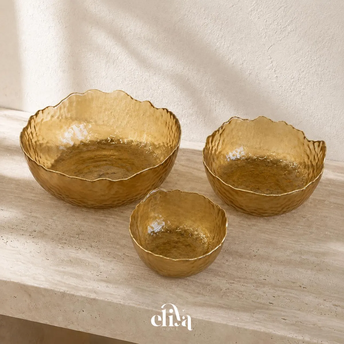 Three-Color Glass Set