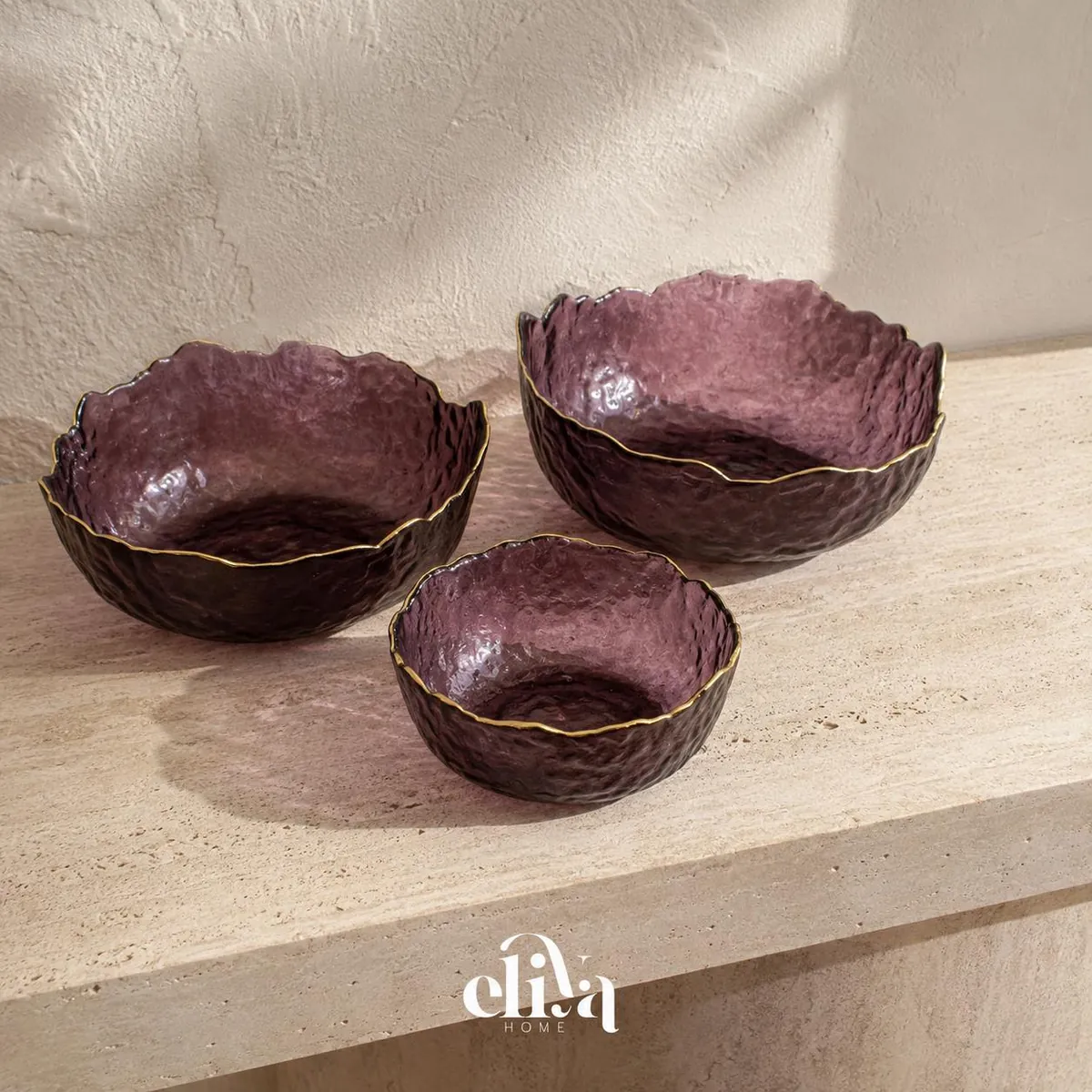 Three-Color Glass Set