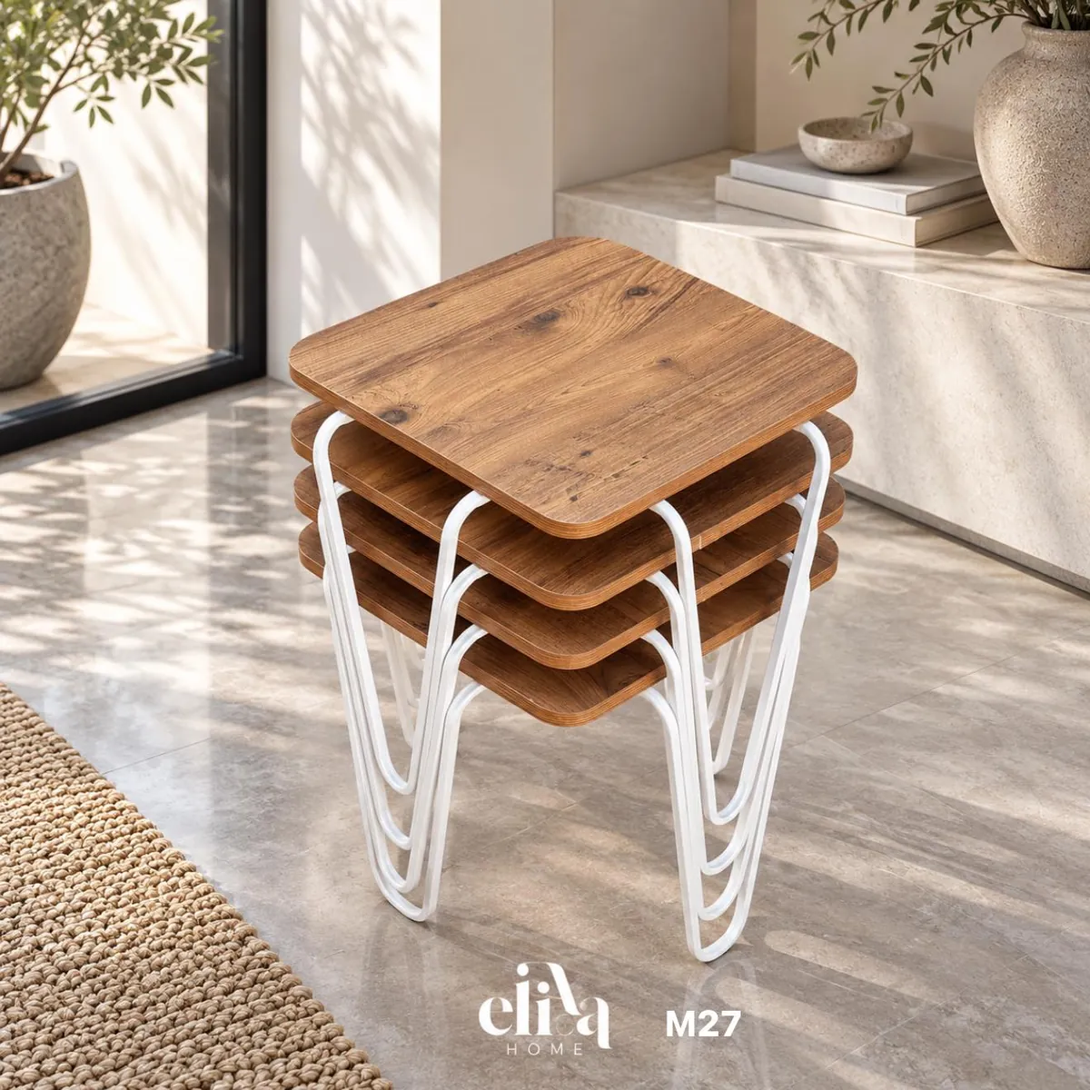 Luxury Square Nested Table Set