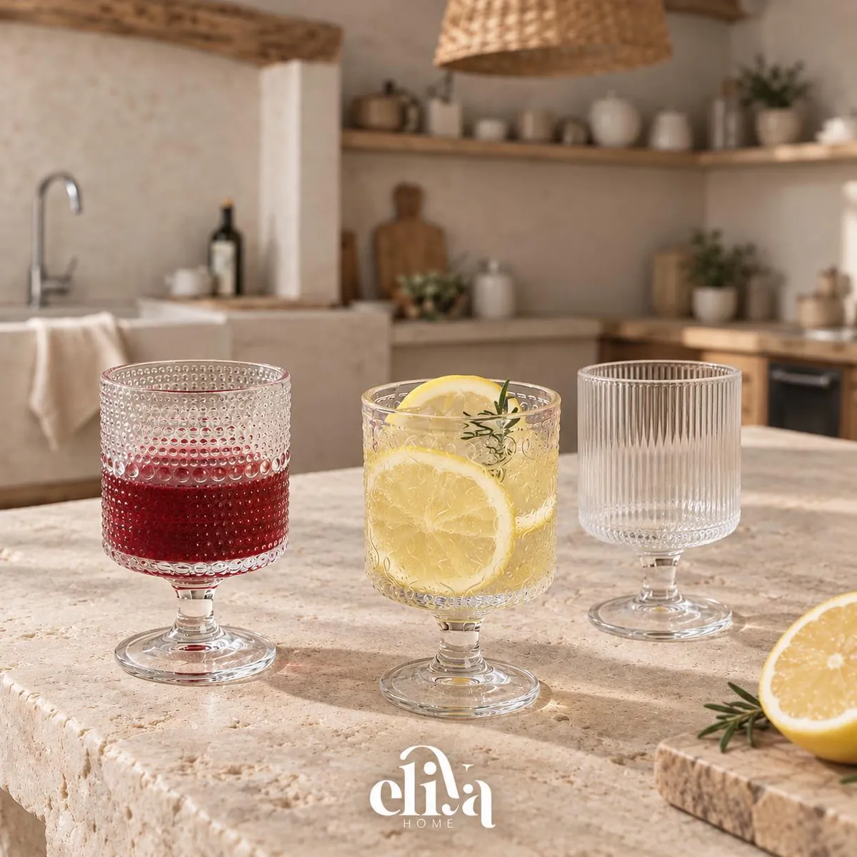 Elegant Glass Set