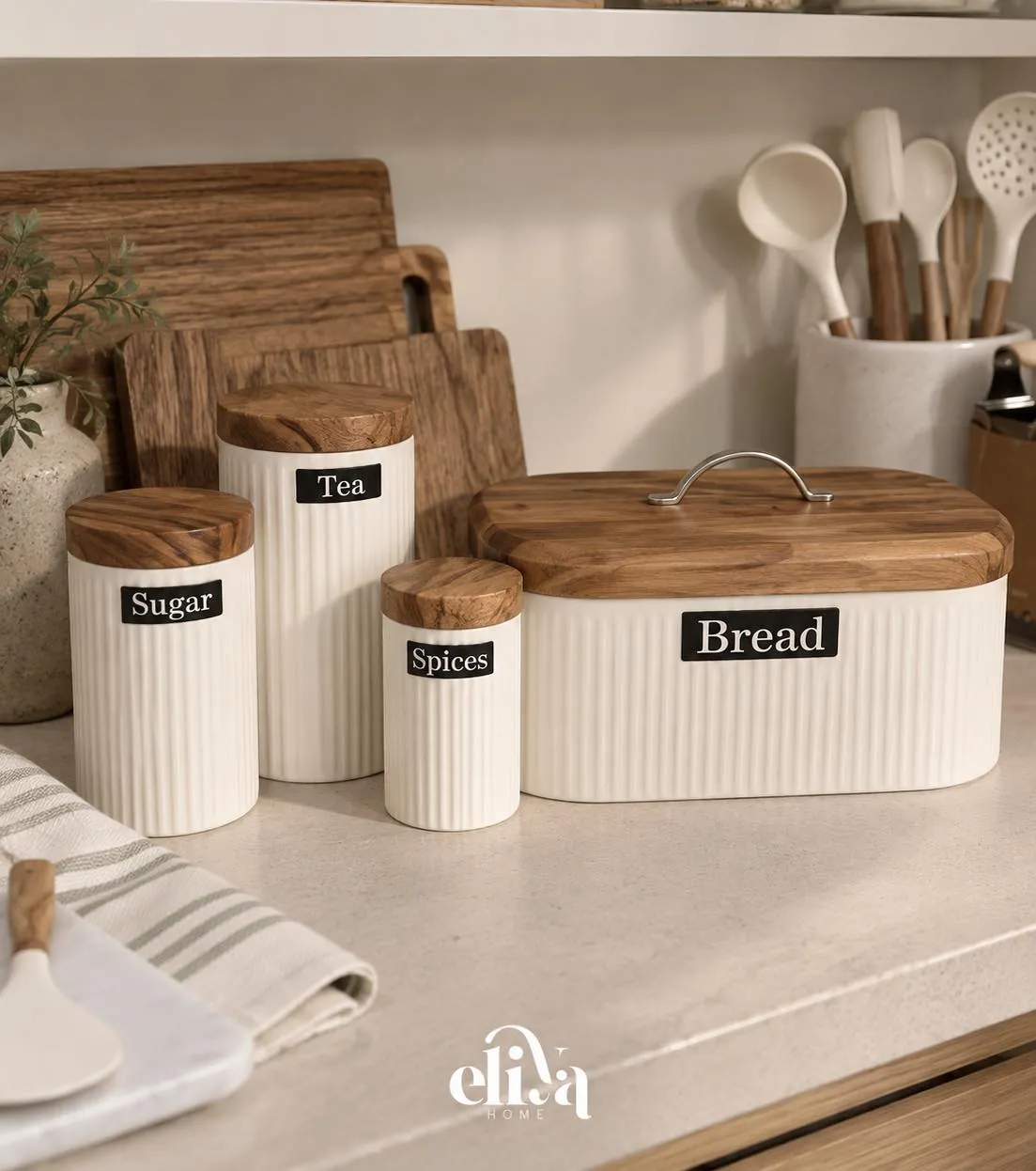 Elegant Sugar Bowl Set