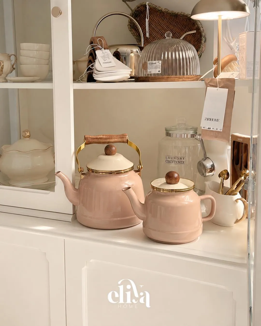 Ginko Metal Kettle and Teapot Set