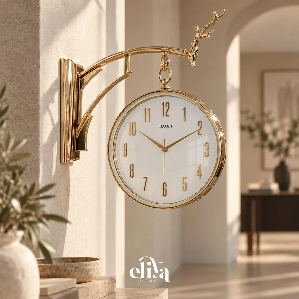 Double-Sided Clock