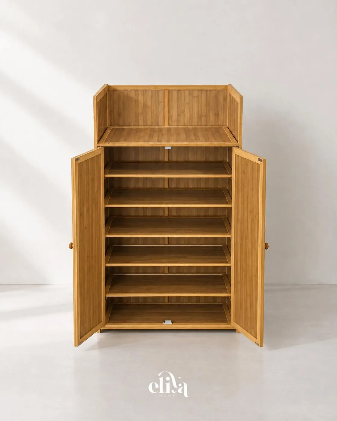Bamboo Shoe Rack