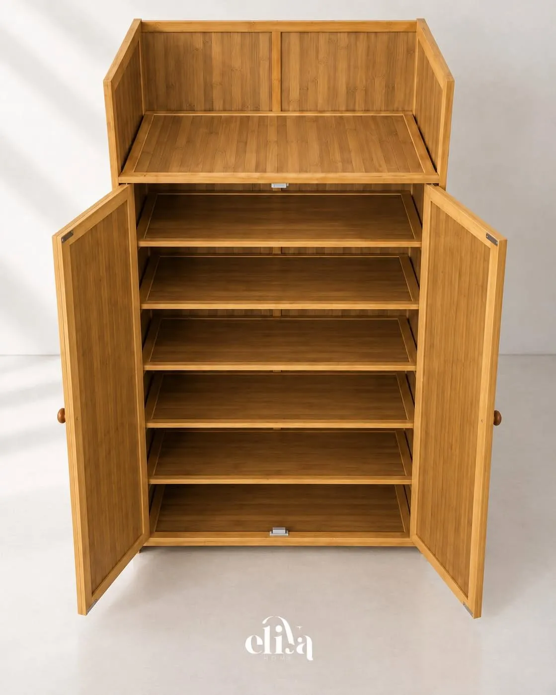 Bamboo Shoe Rack