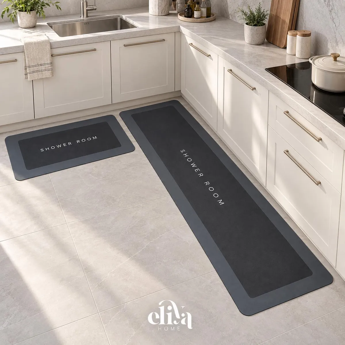 Turkish Double Door Mat Set
