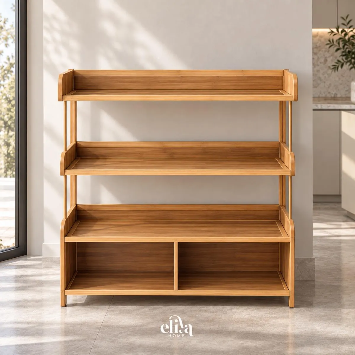 Wooden Organizer Shelf
