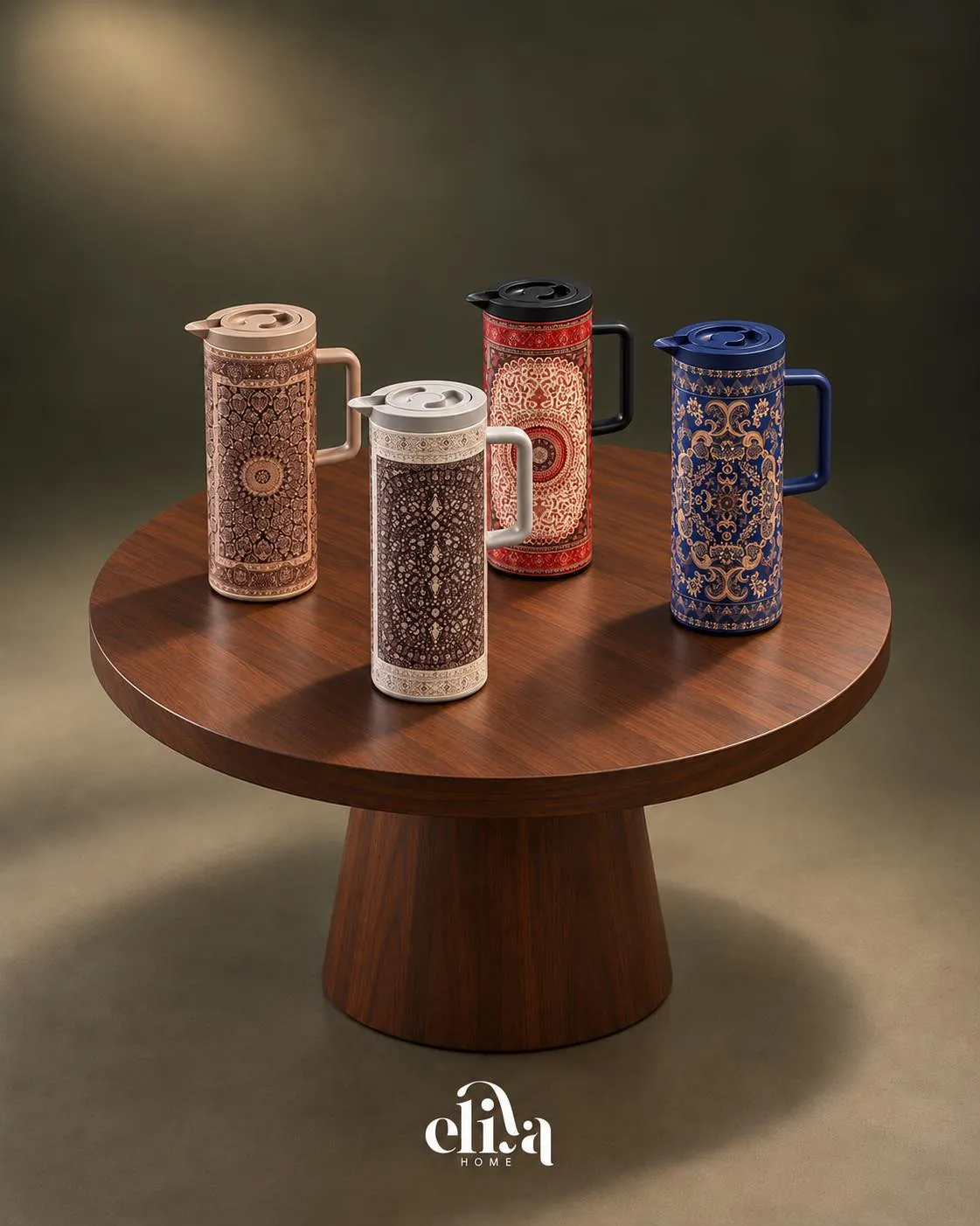 Elegant Tea Thermos with Iranian Patterns