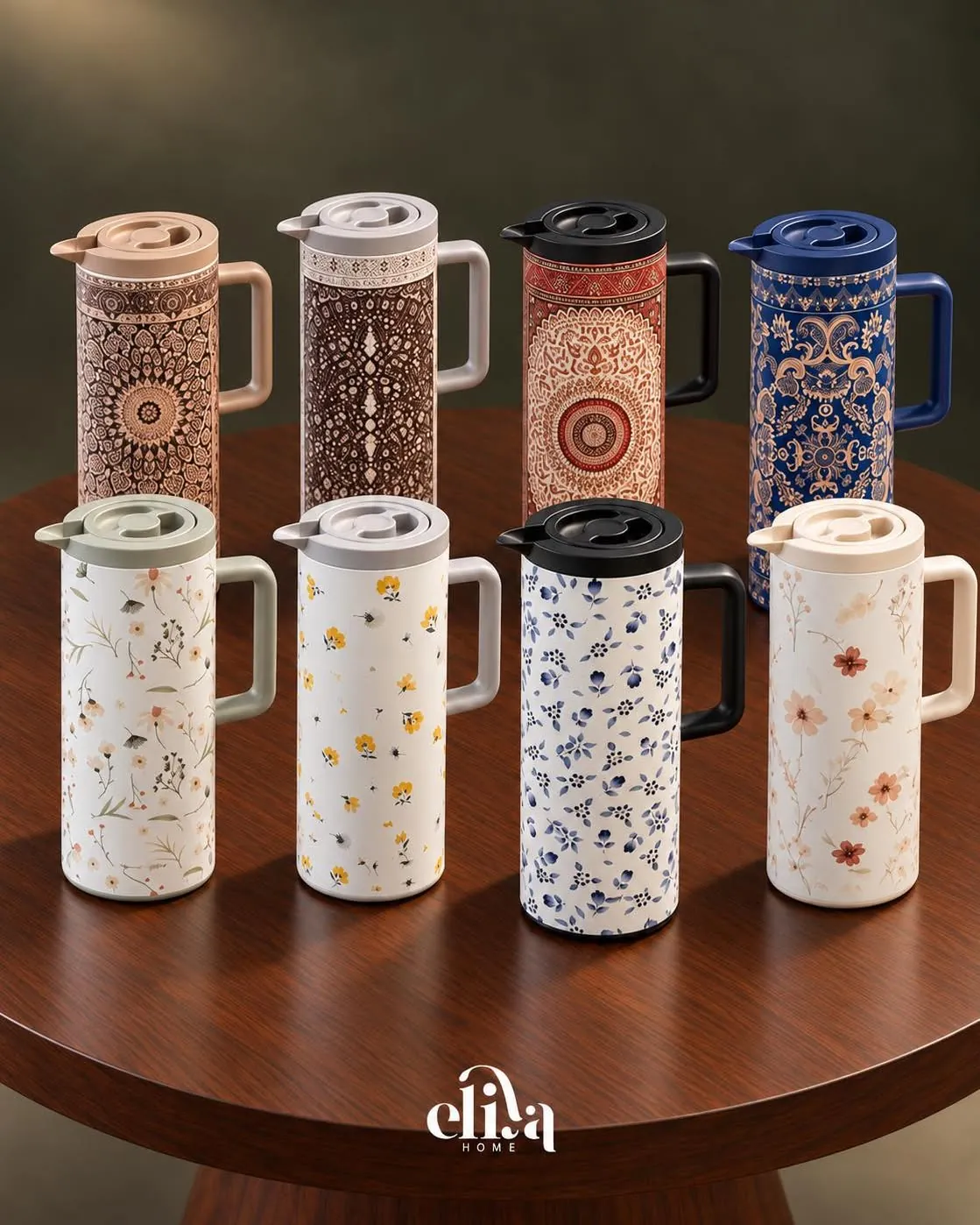 Elegant Tea Thermos with Iranian Patterns