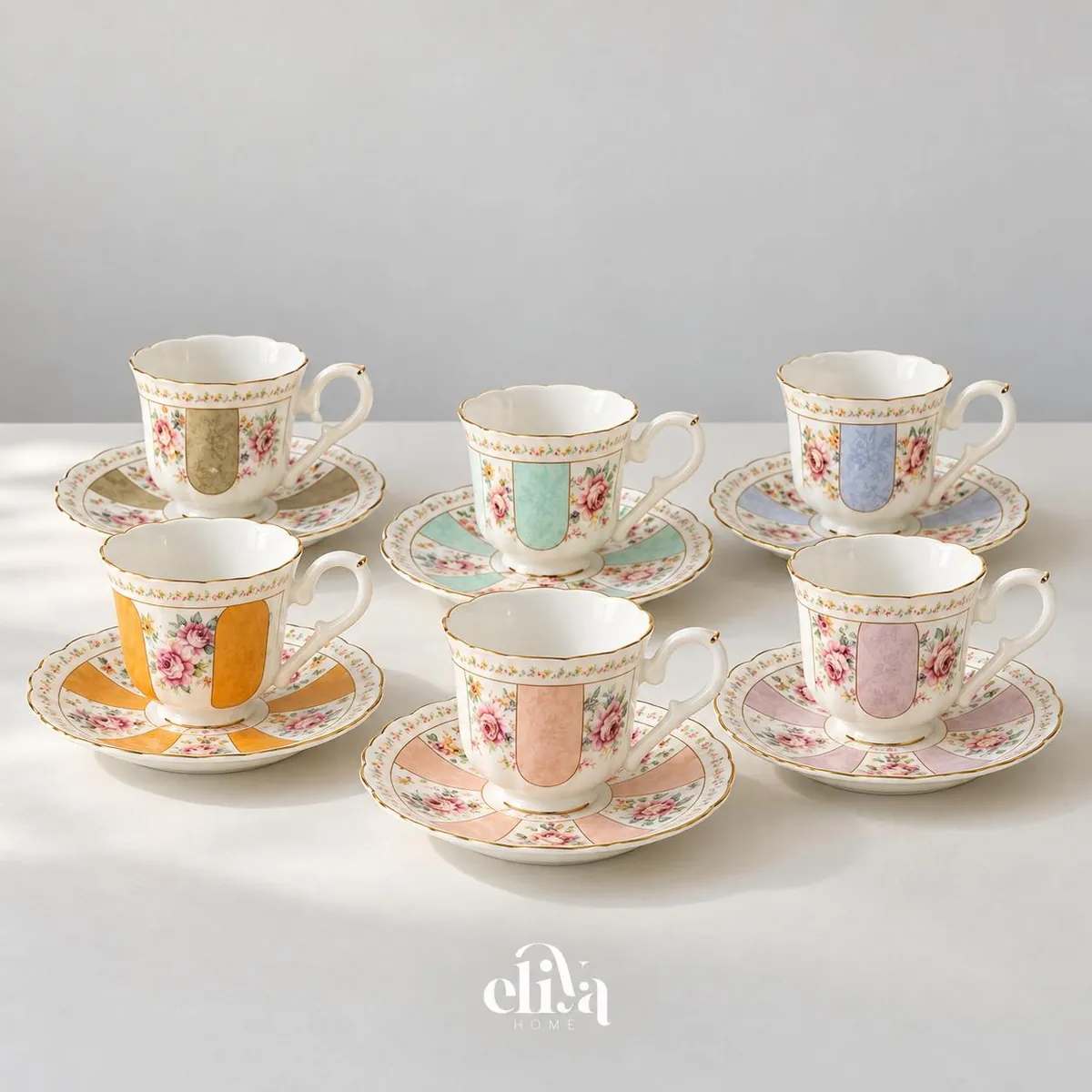 6-Piece Coffee Cup Set