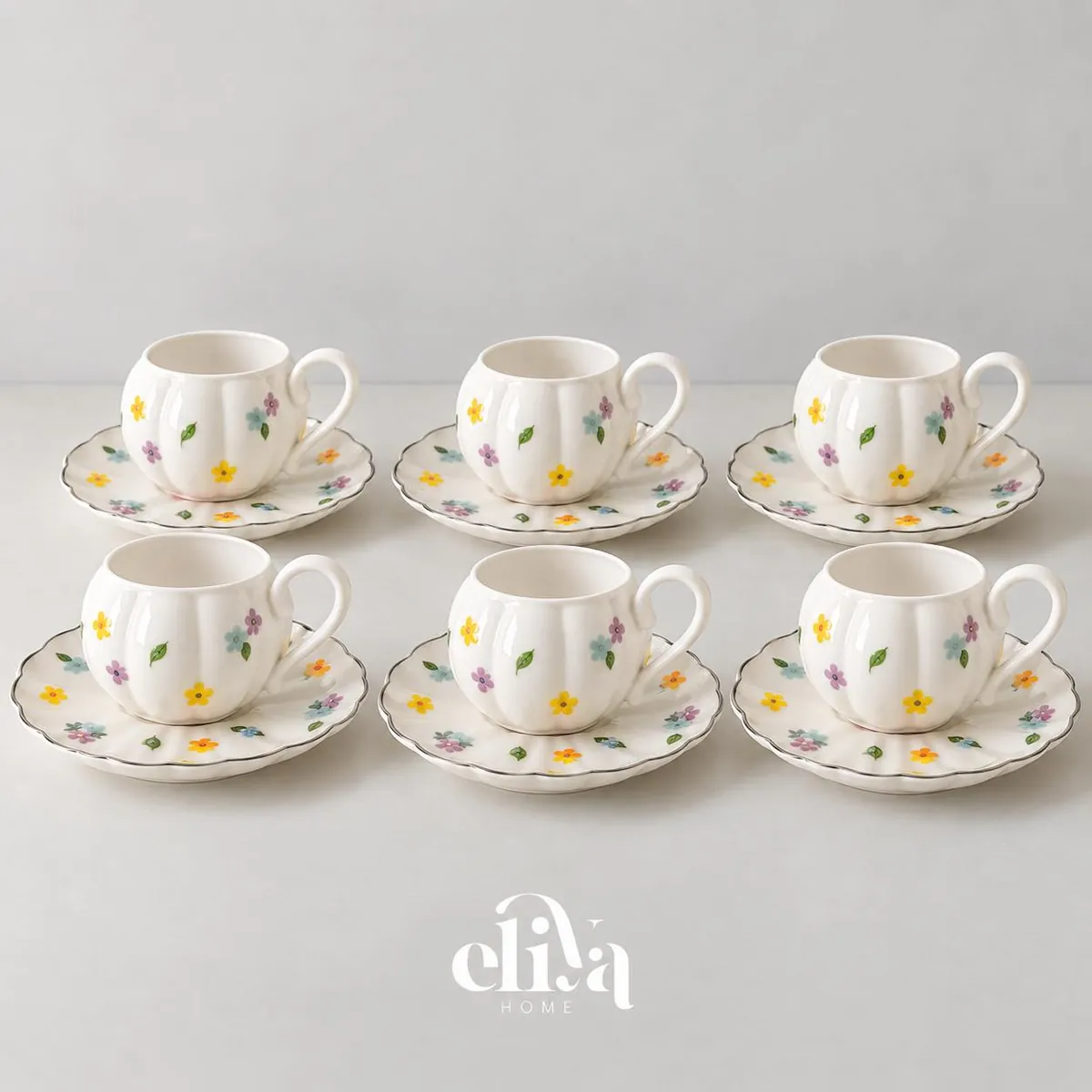 6-Piece Coffee Cup Set