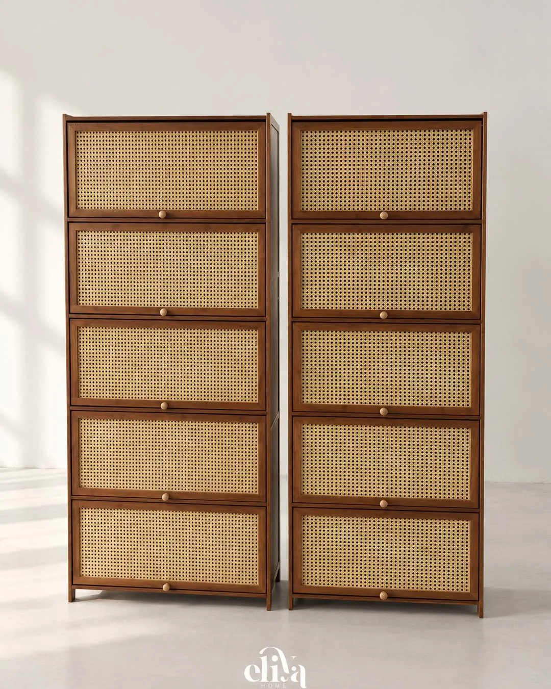 Bamboo Shoe Rack