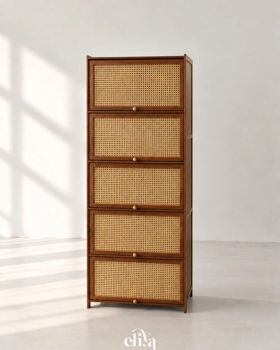 Bamboo Shoe Rack