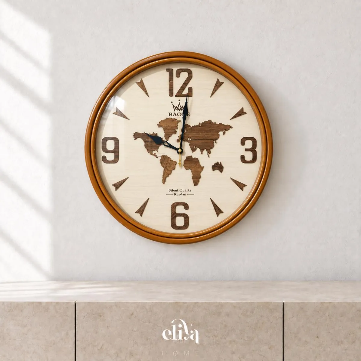 Wooden Wall Clock