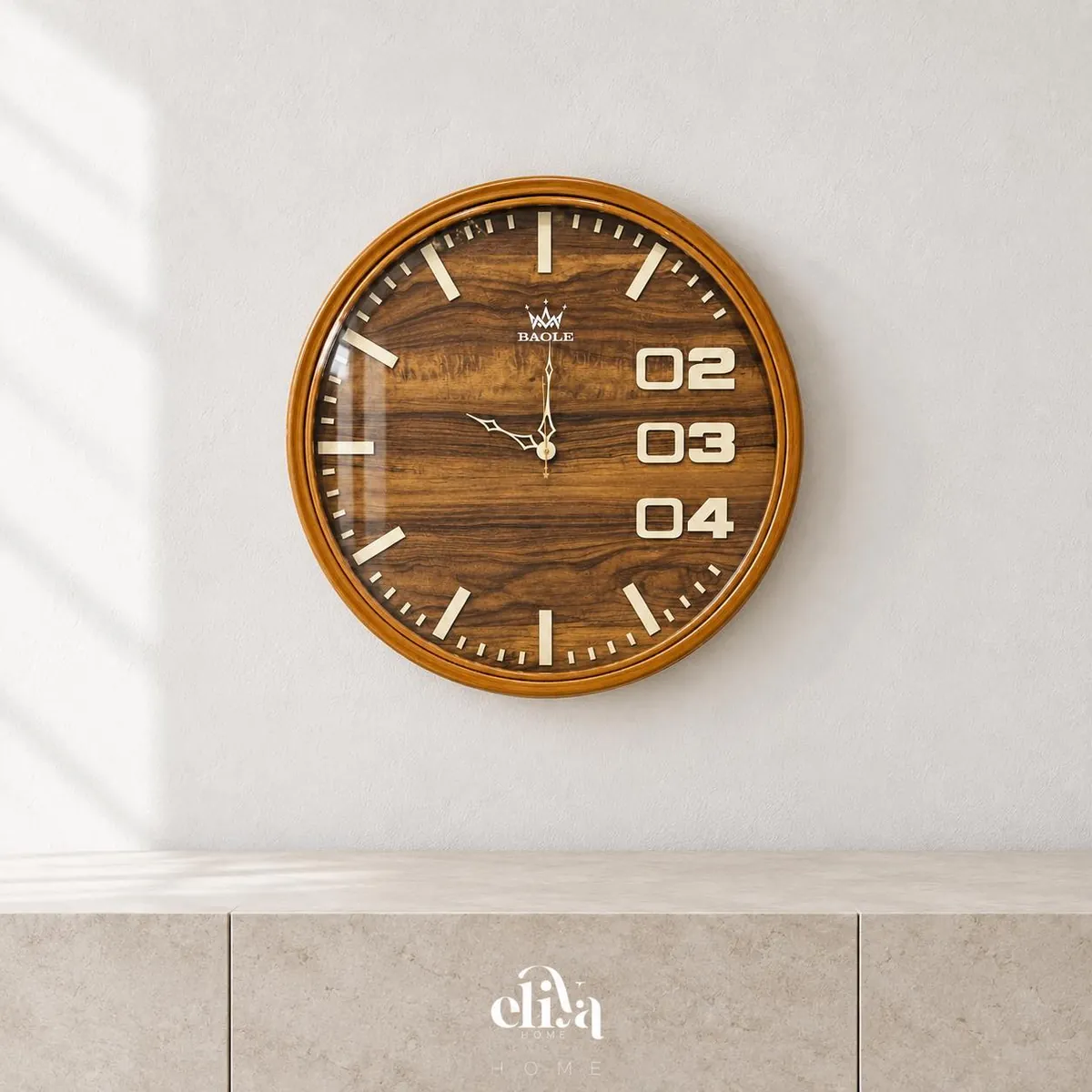 Wooden Wall Clock