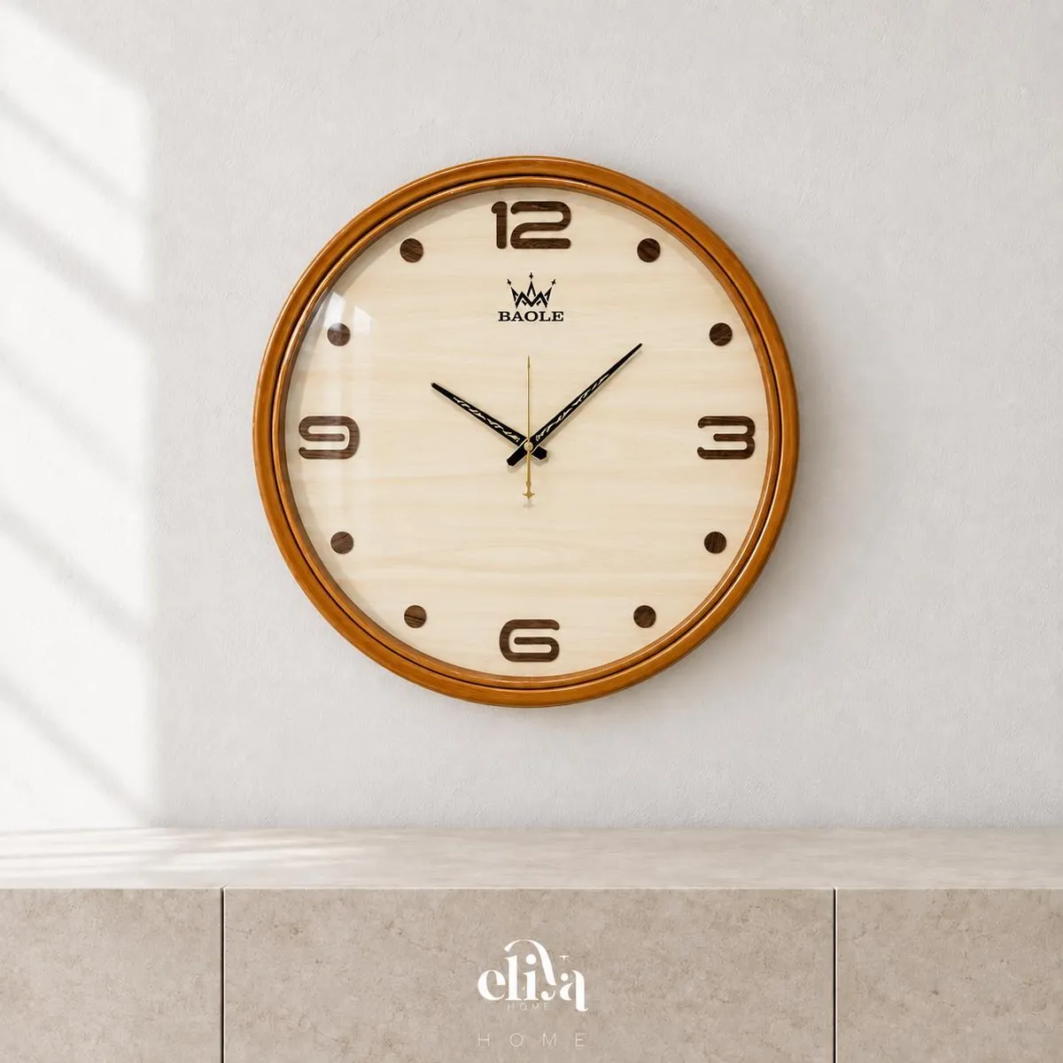 Wooden Wall Clock