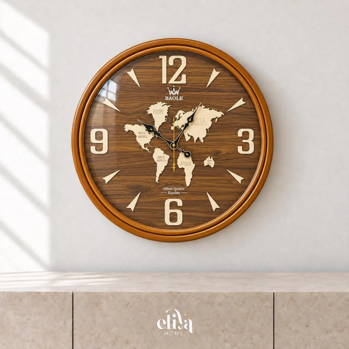 Wooden Wall Clock
