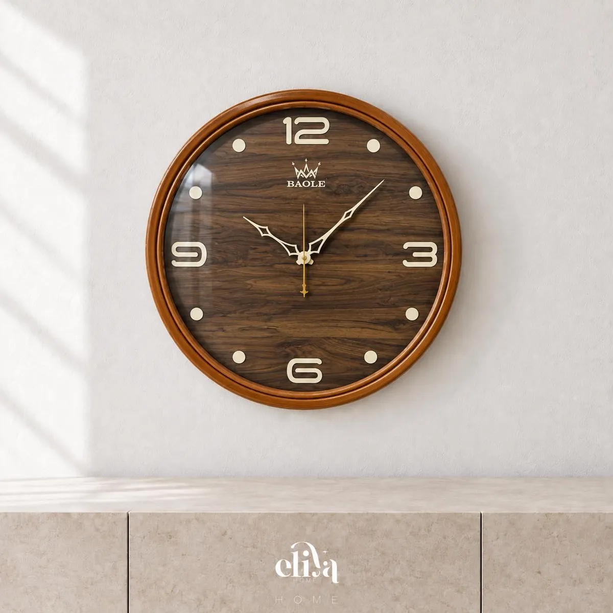 Wooden Wall Clock