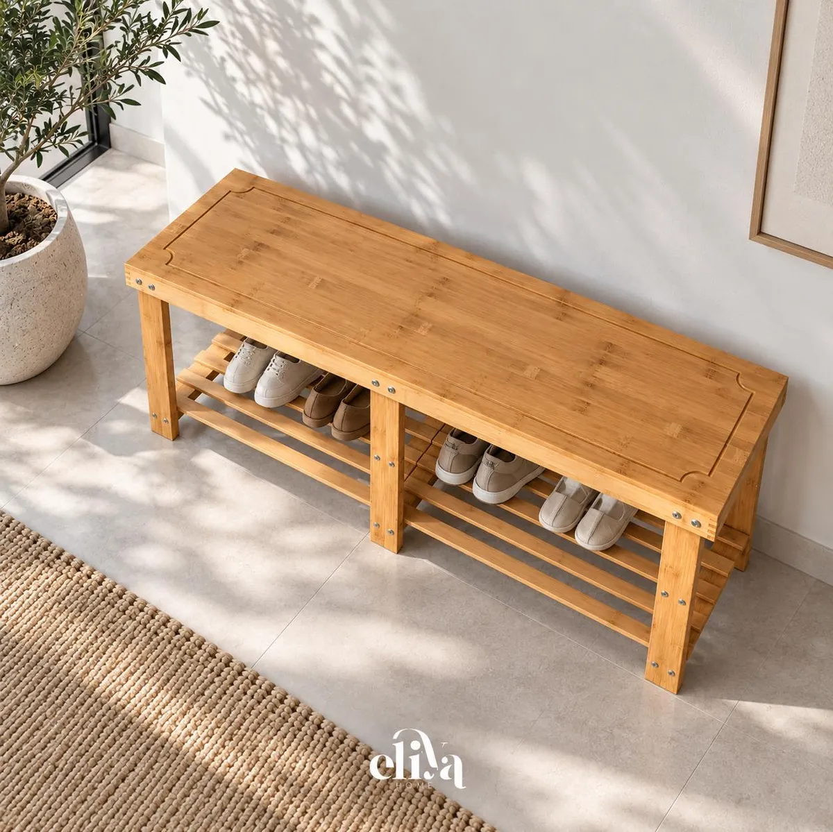 Eliya Home Bamboo Seat