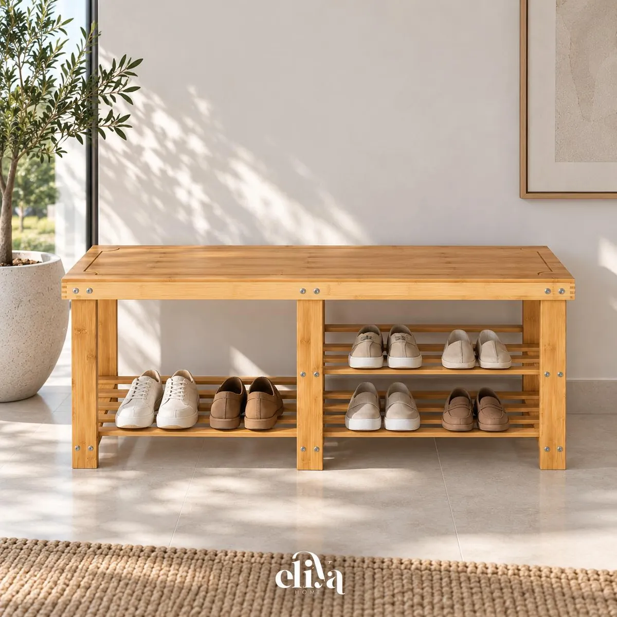 Eliya Home Bamboo Seat
