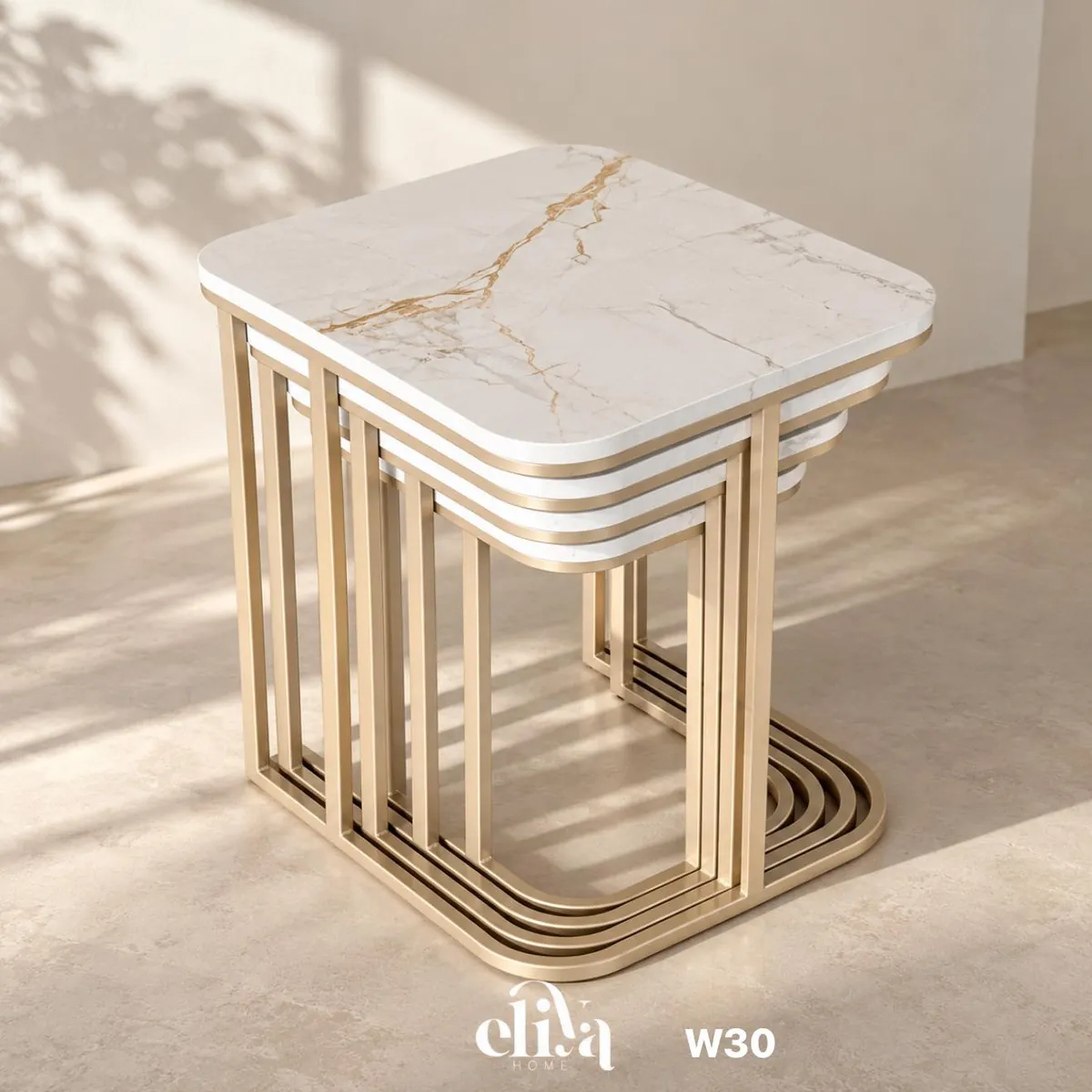 4-Piece Nesting Tables Set