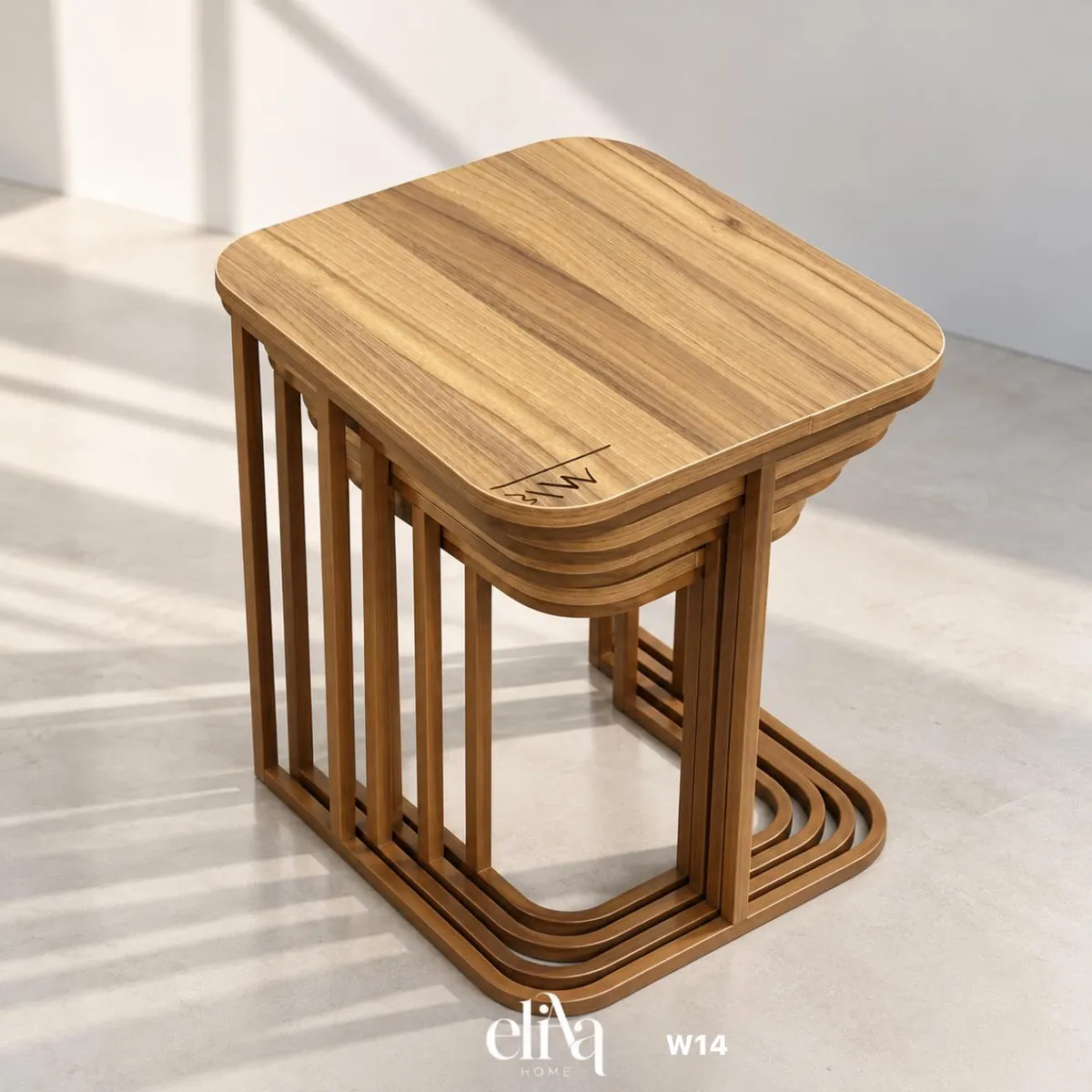 4-Piece Nesting Tables Set
