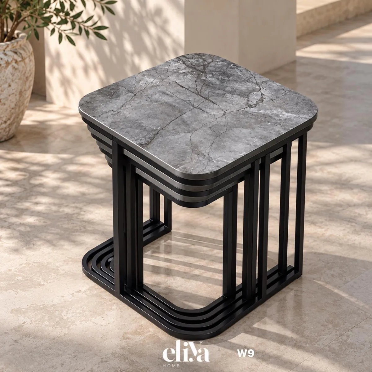 4-Piece Nesting Tables Set