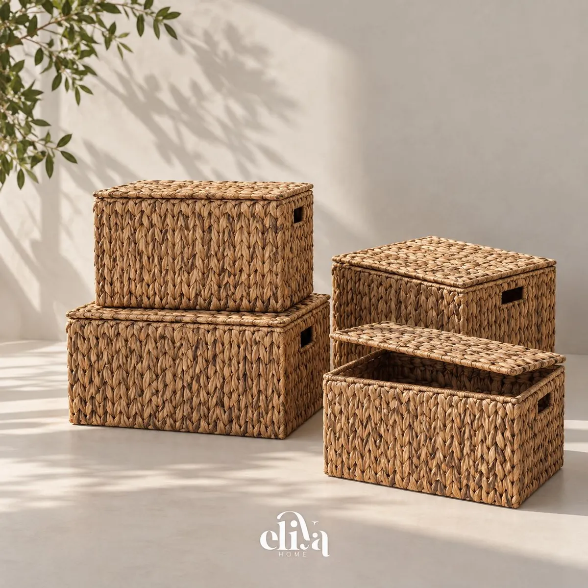 Original Wicker Basket Set (4 Pieces)