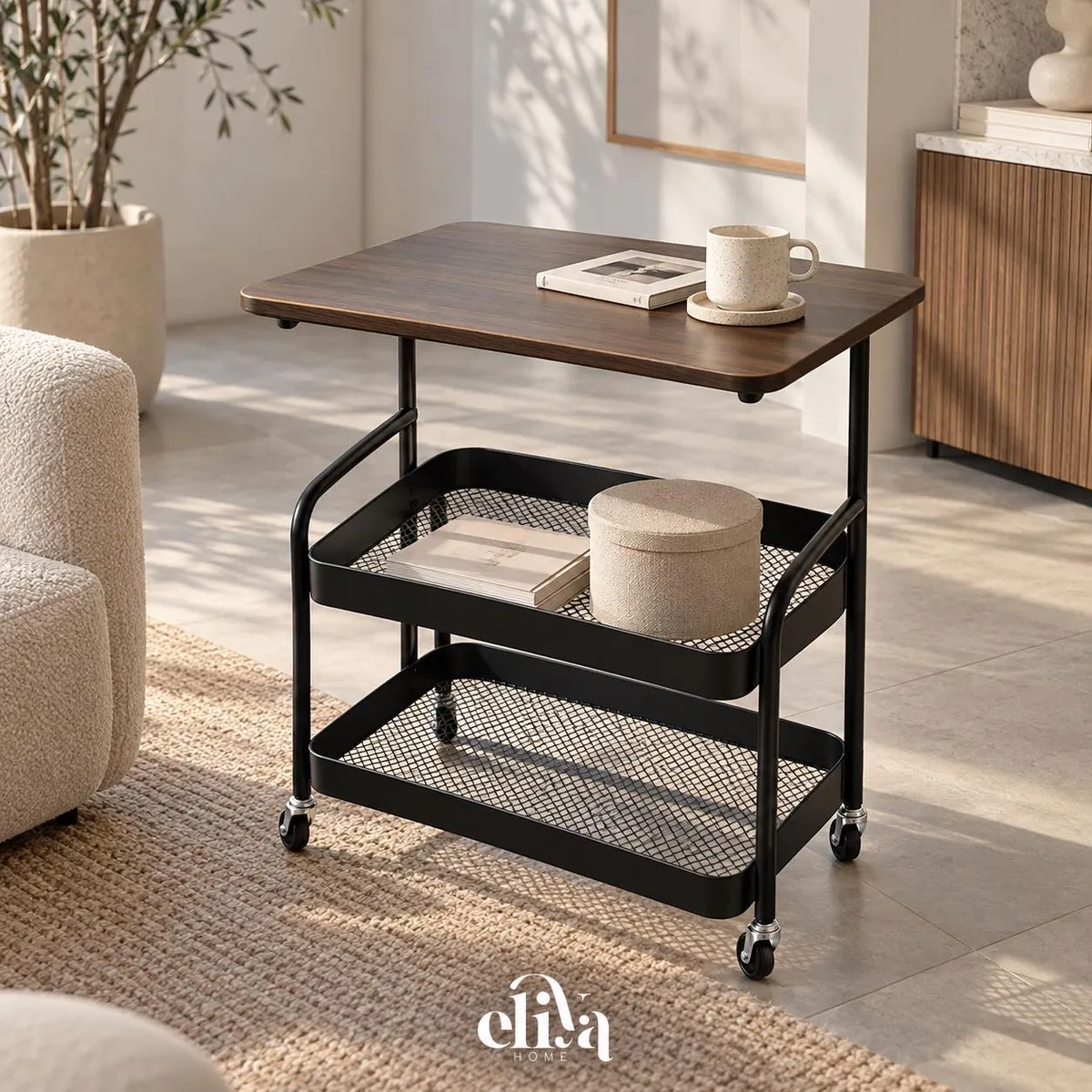Wood and Iron Table