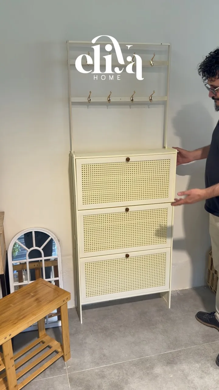 Bamboo Shoe Rack and Clothes Stand