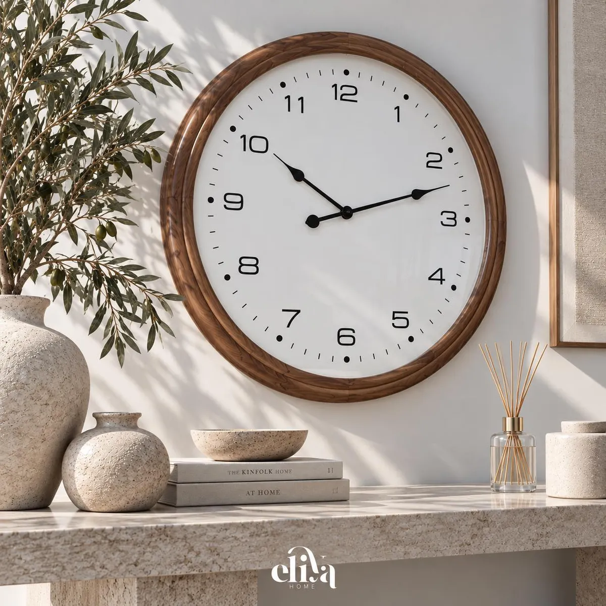 Wooden Wall Clock