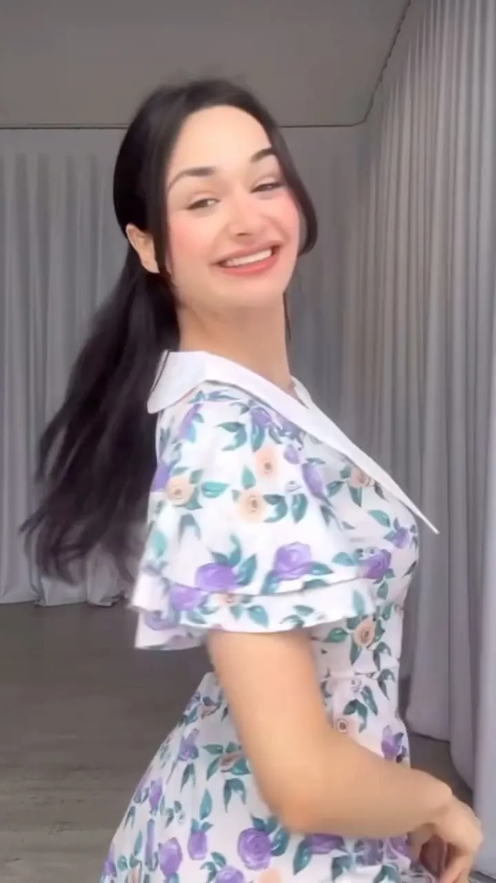 Floral Print Collared Dress
