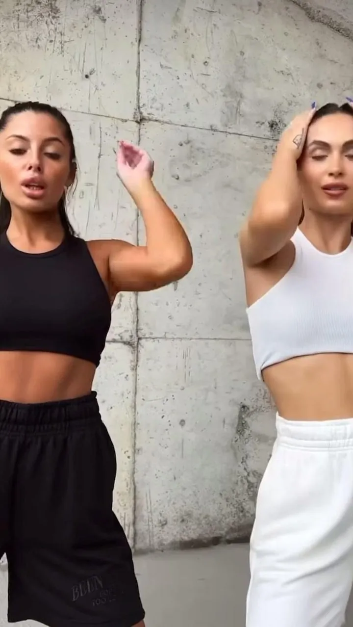 Women's Casual Crop Top and Bottoms Set