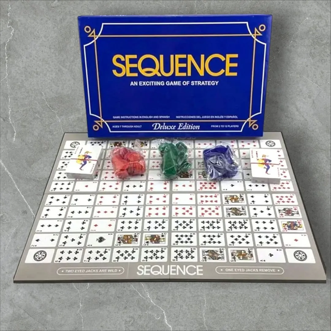 Sequence Board Game - Deluxe Edition