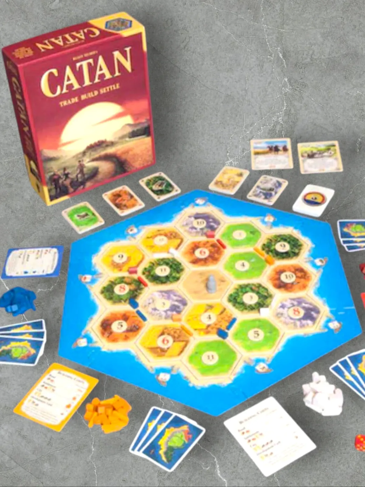 Original English CATAN Board Game