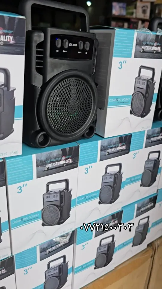 GTS-1360 Portable Wireless Speaker