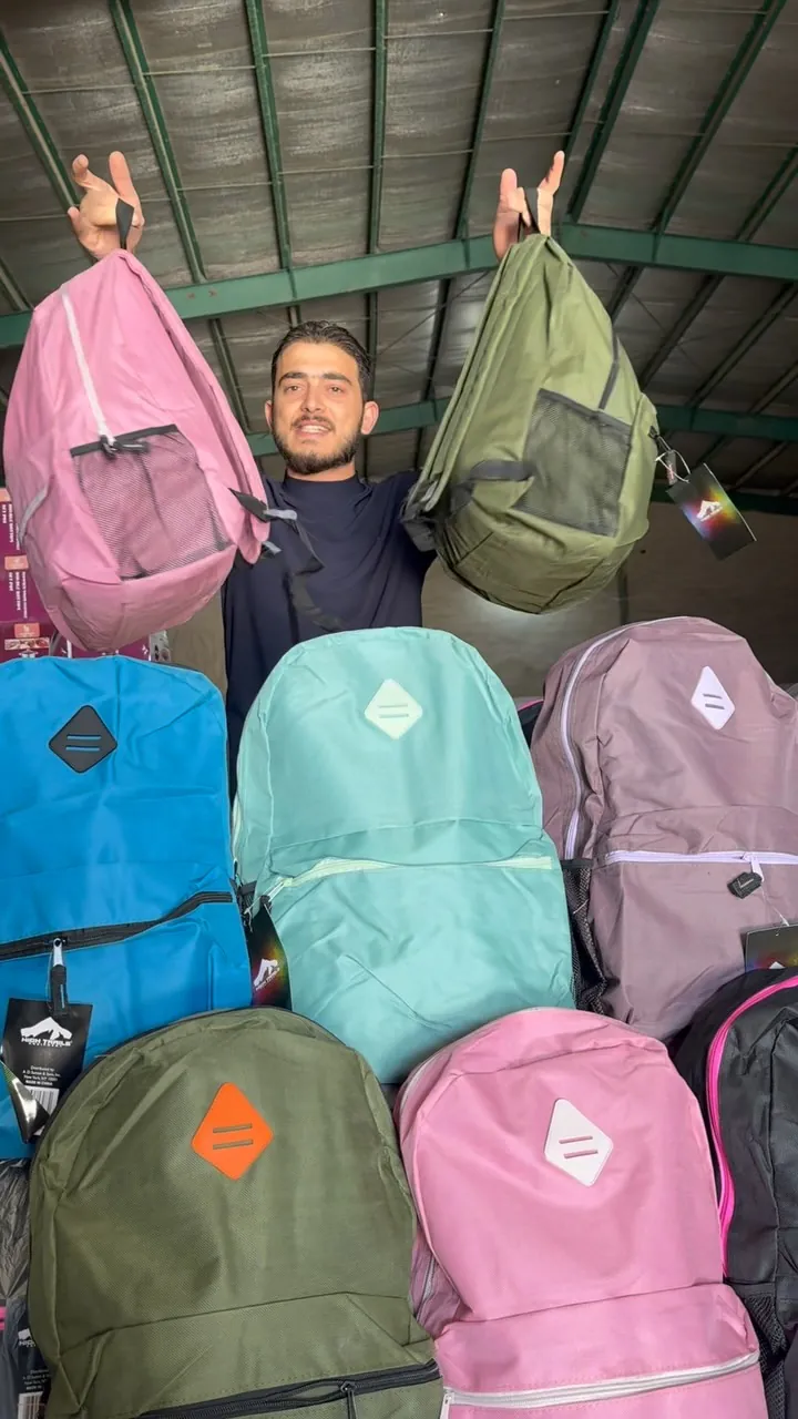 Backpacks in Various Colors