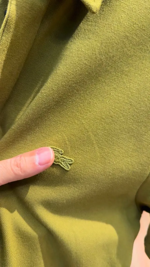 Lacoste Green Polo Shirt