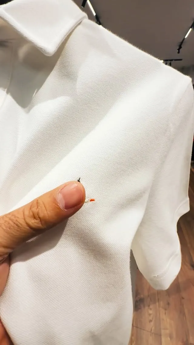 Men's White Polo Shirt