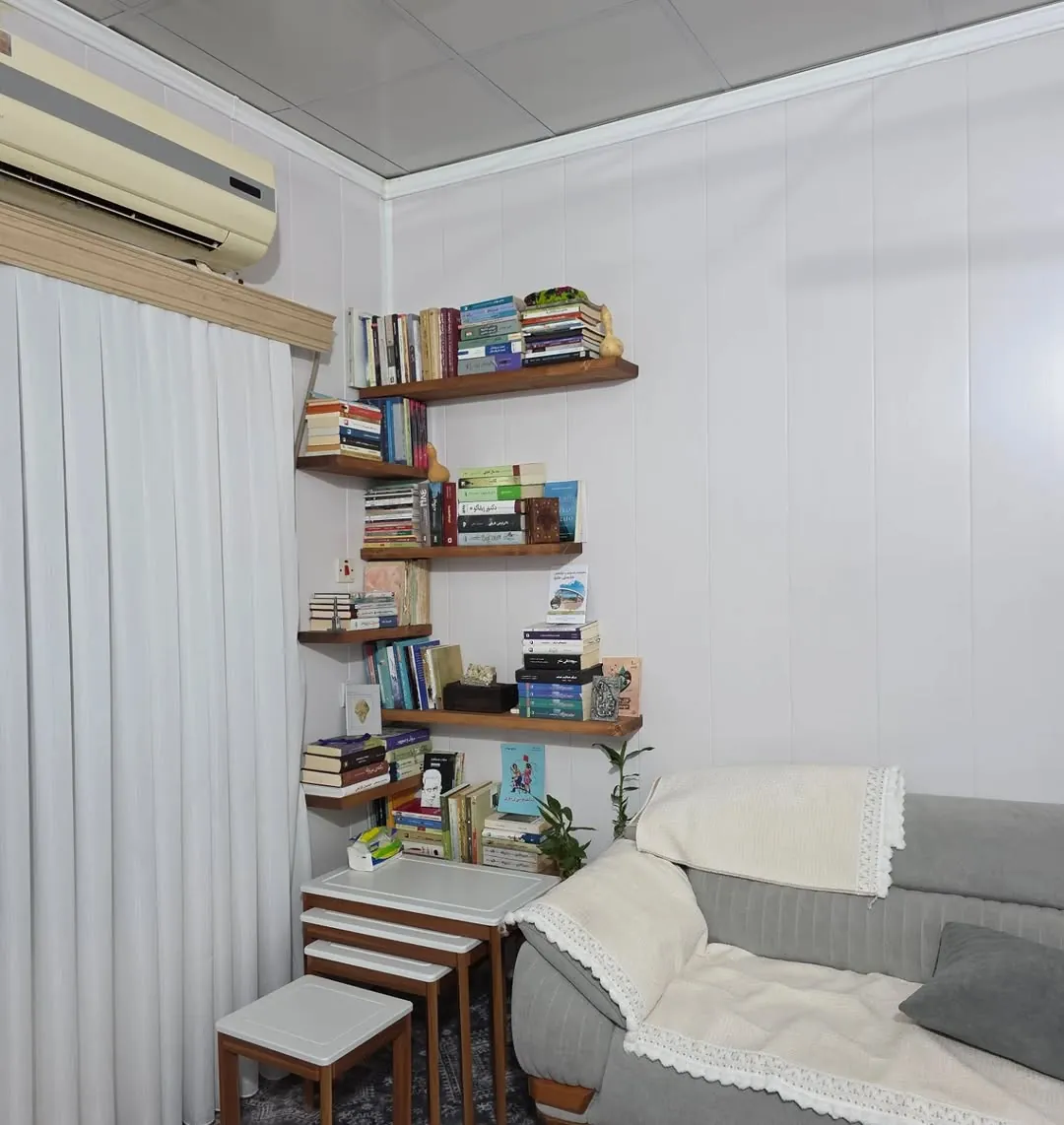 Custom Natural Wood Wall Shelves