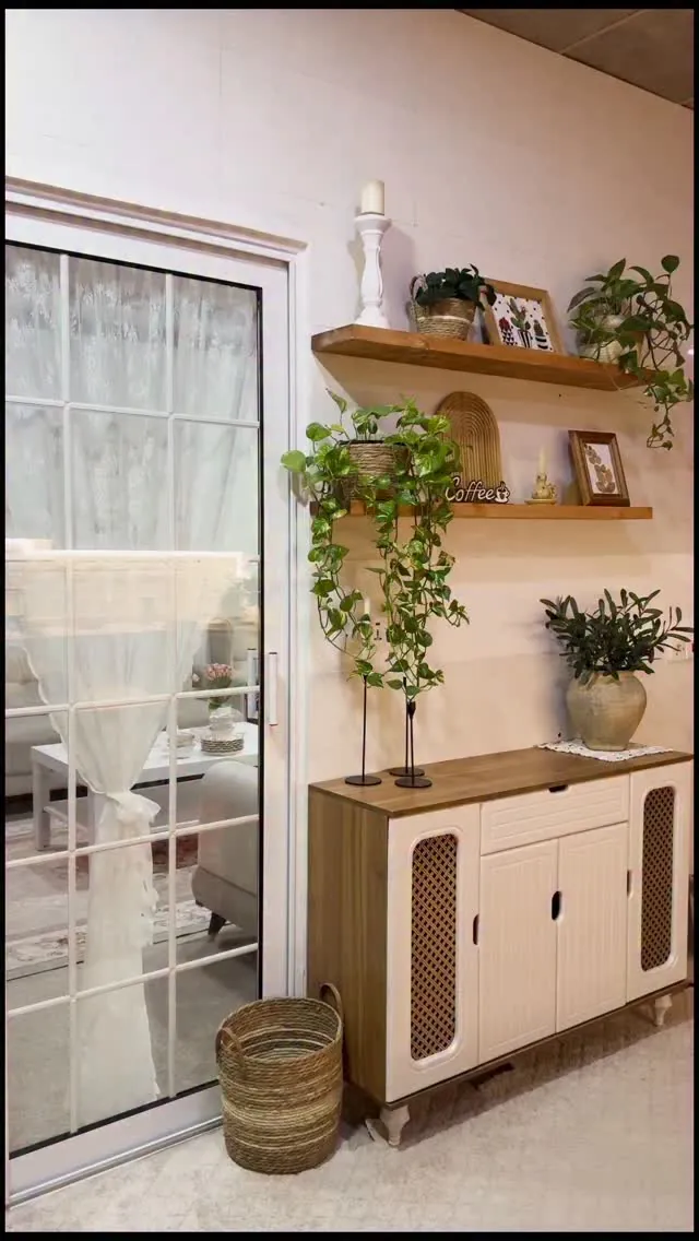 Natural Wood Wall Shelves