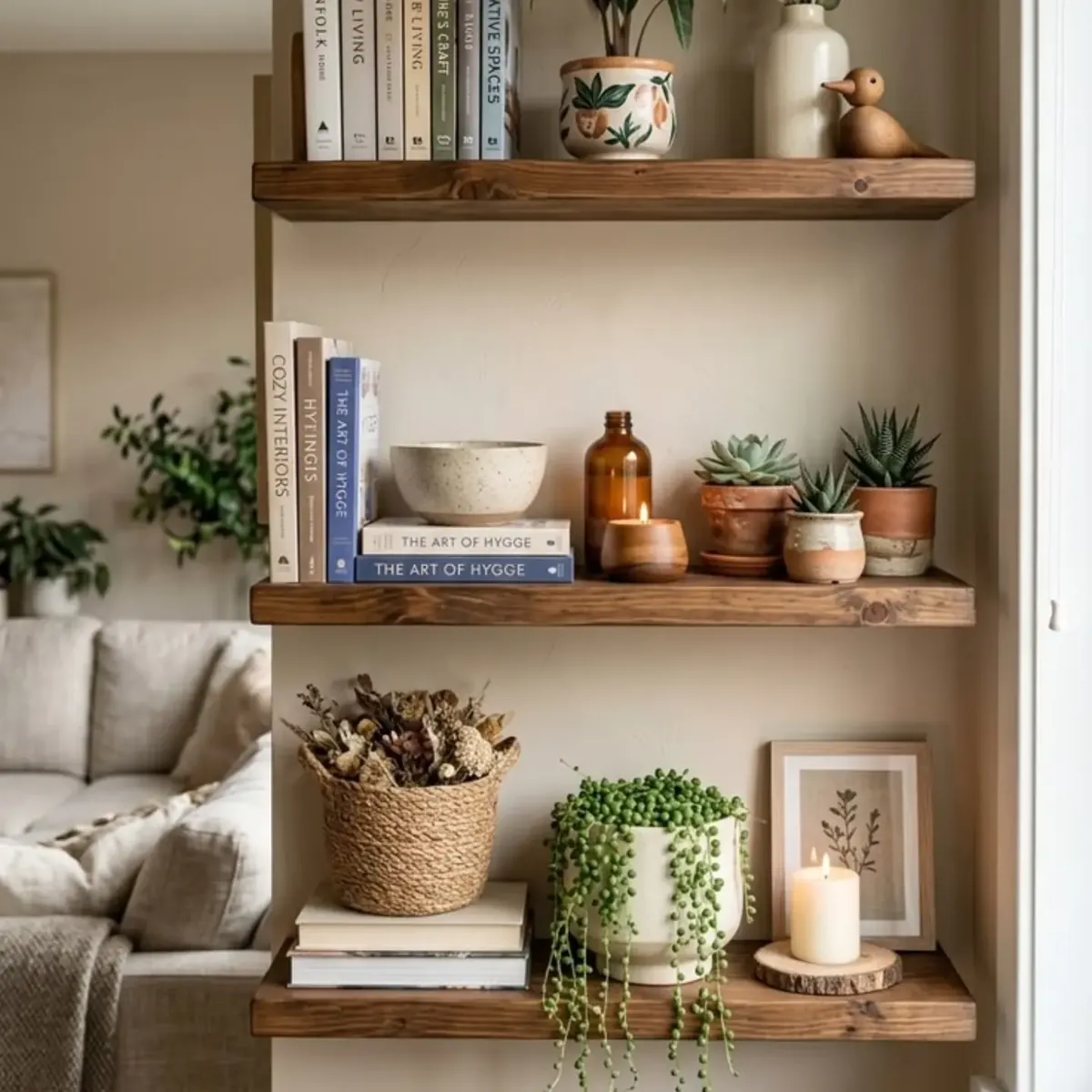Wooden Decorative Shelves