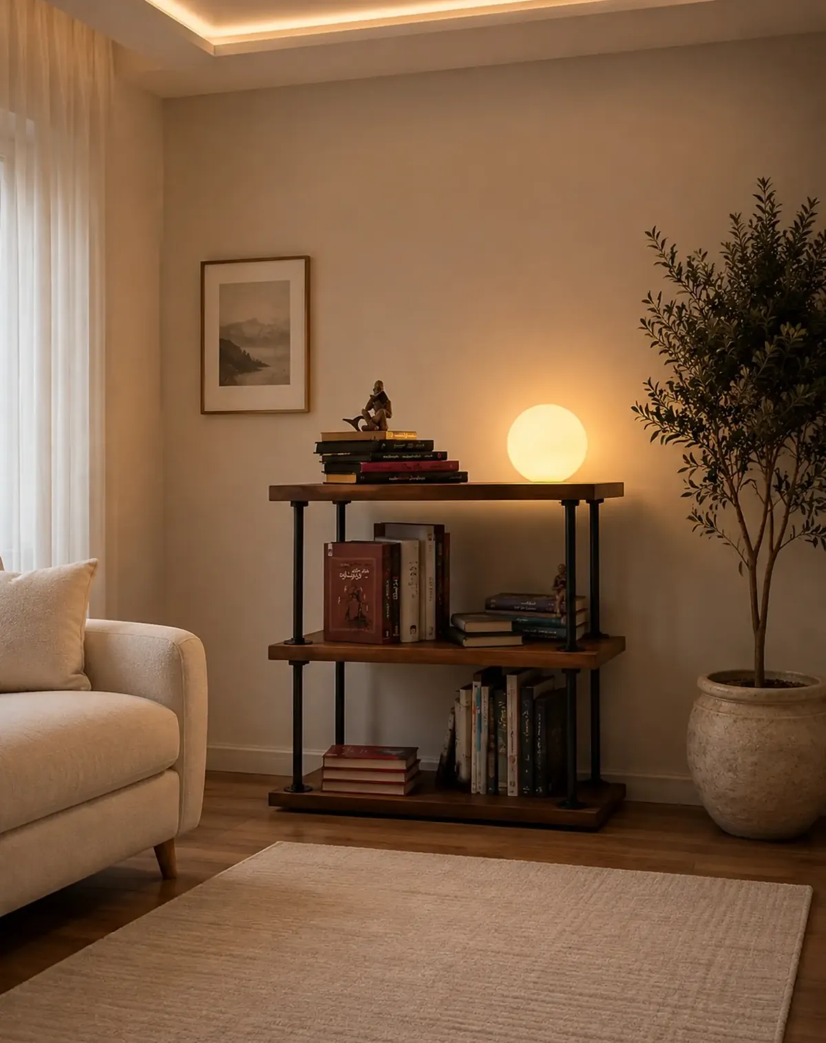 Wooden Decorative Corner Shelves