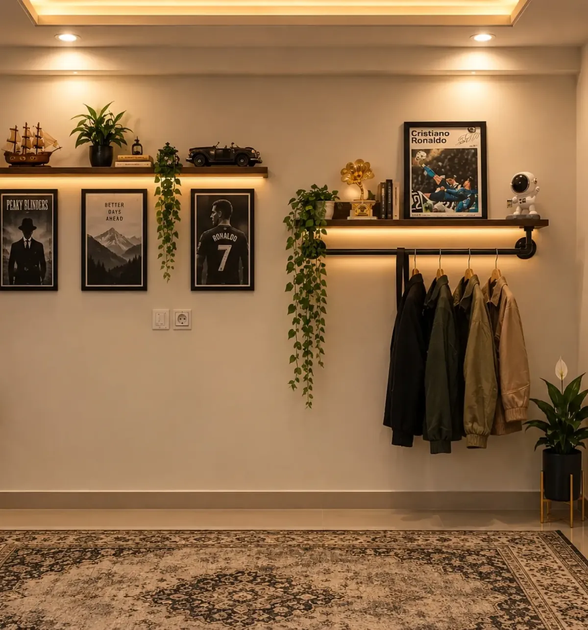 Wooden Decorative Shelves