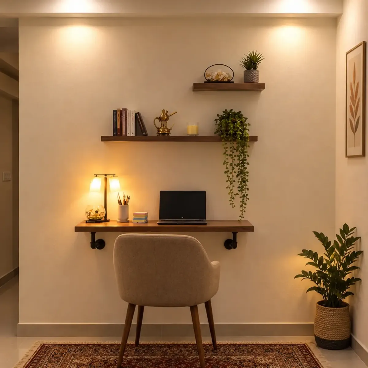 Custom Wooden Decorative Wall Shelves