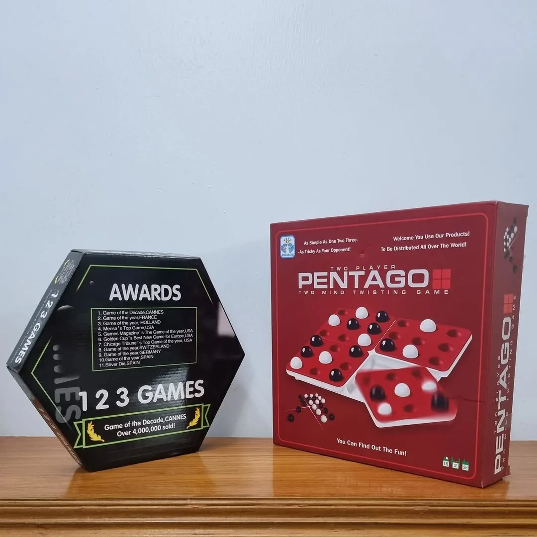Pentago and 123 Games Board Games